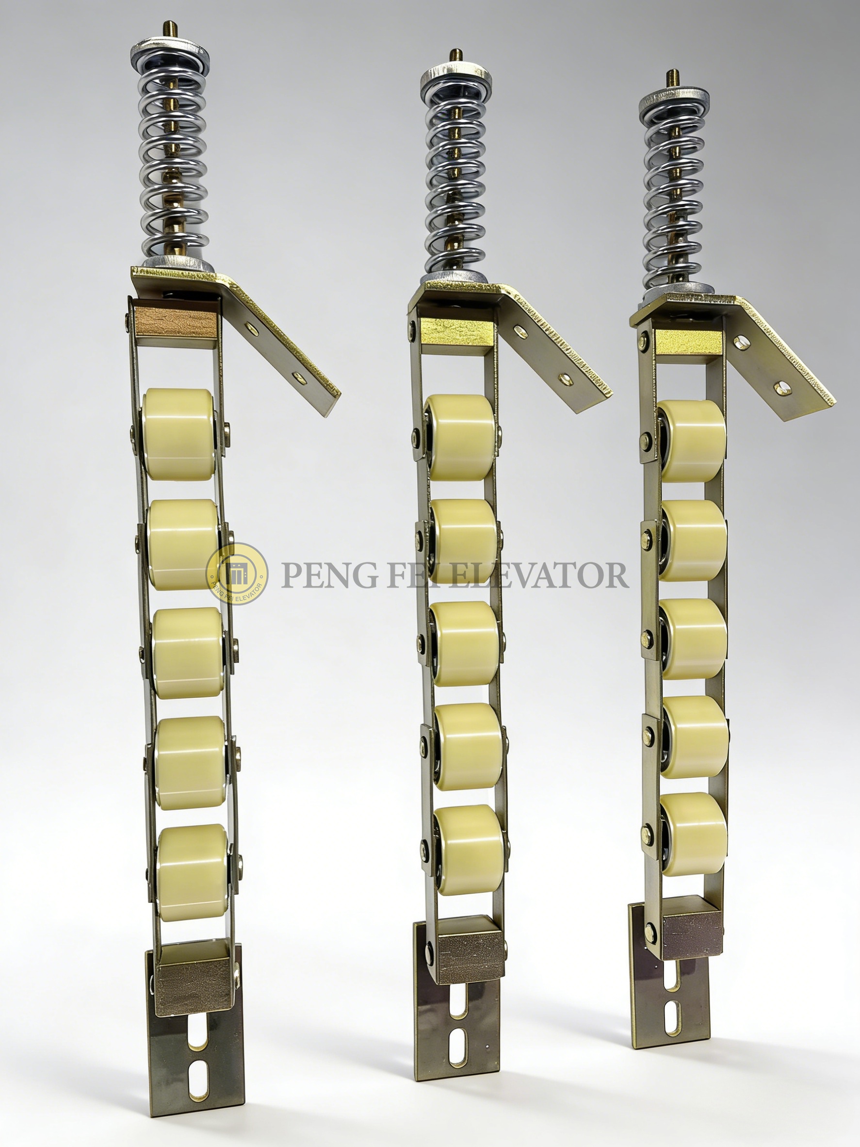 Rope Equalizing Devices in High-Rise Elevator Systems