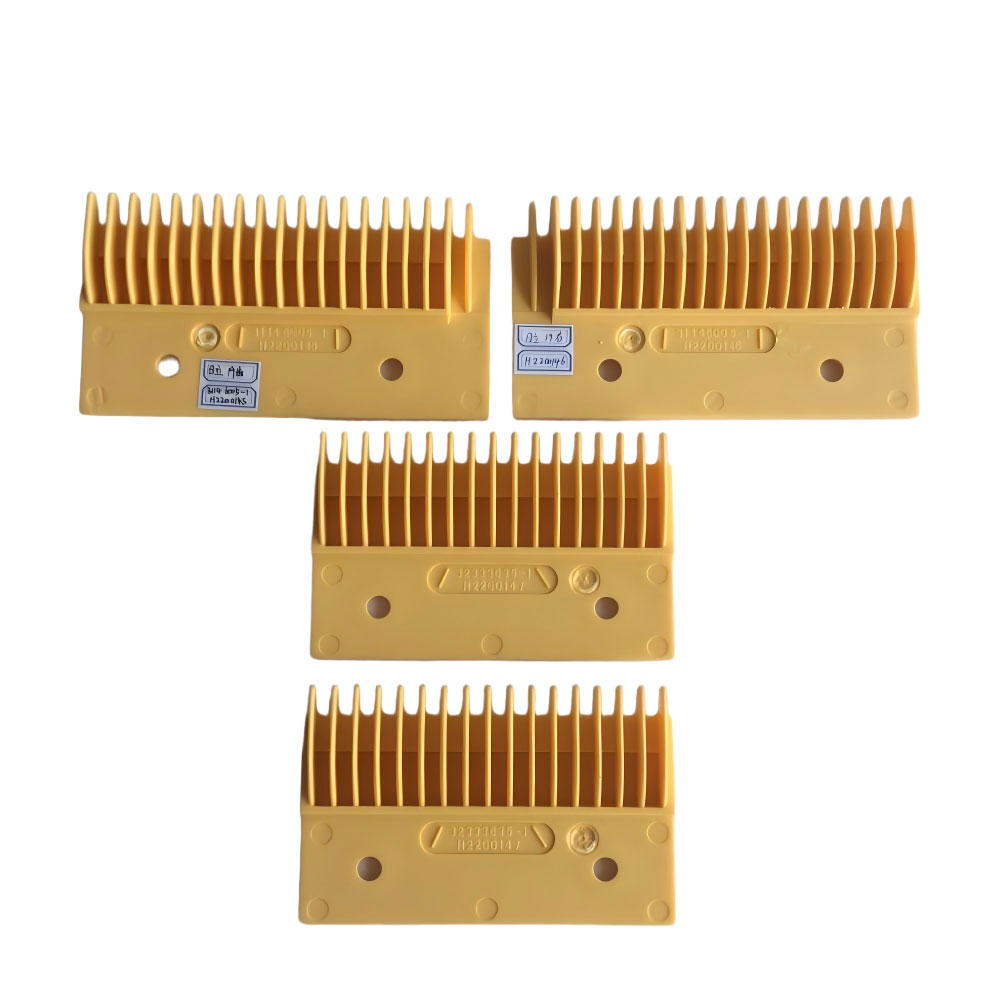 Hitachi Escalator Plastic Comb Plate H2200147, H2200145,H2200146,17 Teeth / 19 Teeth, Escalator Spare Parts