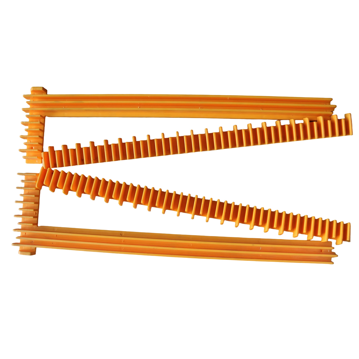 Hyundai Aluminum Alloy Escalator Step Edge Frame with Iron Pins | Step Edge Strip, Warning Strip | Compatible with Hyundai Step Edge