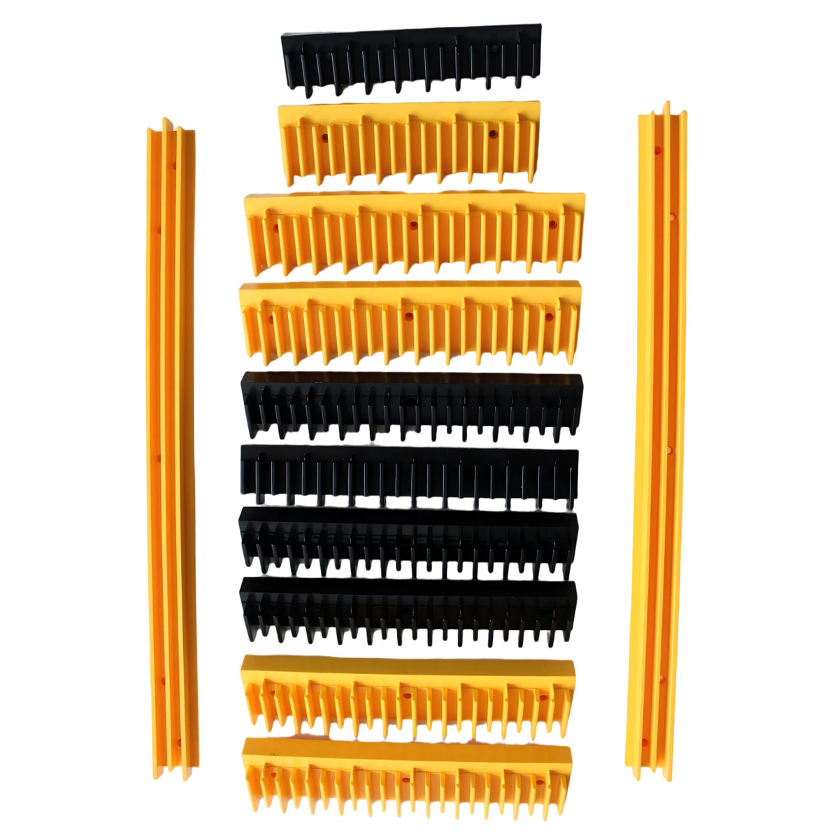 BEVG Shenlong Escalator Step Edge Frame | Replacement Part Compatible with Thyssenkrupp