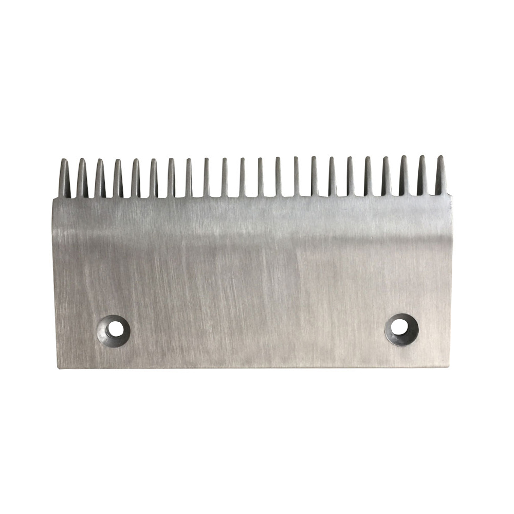 Schindler Escalator Aluminum Alloy Comb Plate – Model SMR313609, 22 Teeth, 199 × 107 × 145 mm