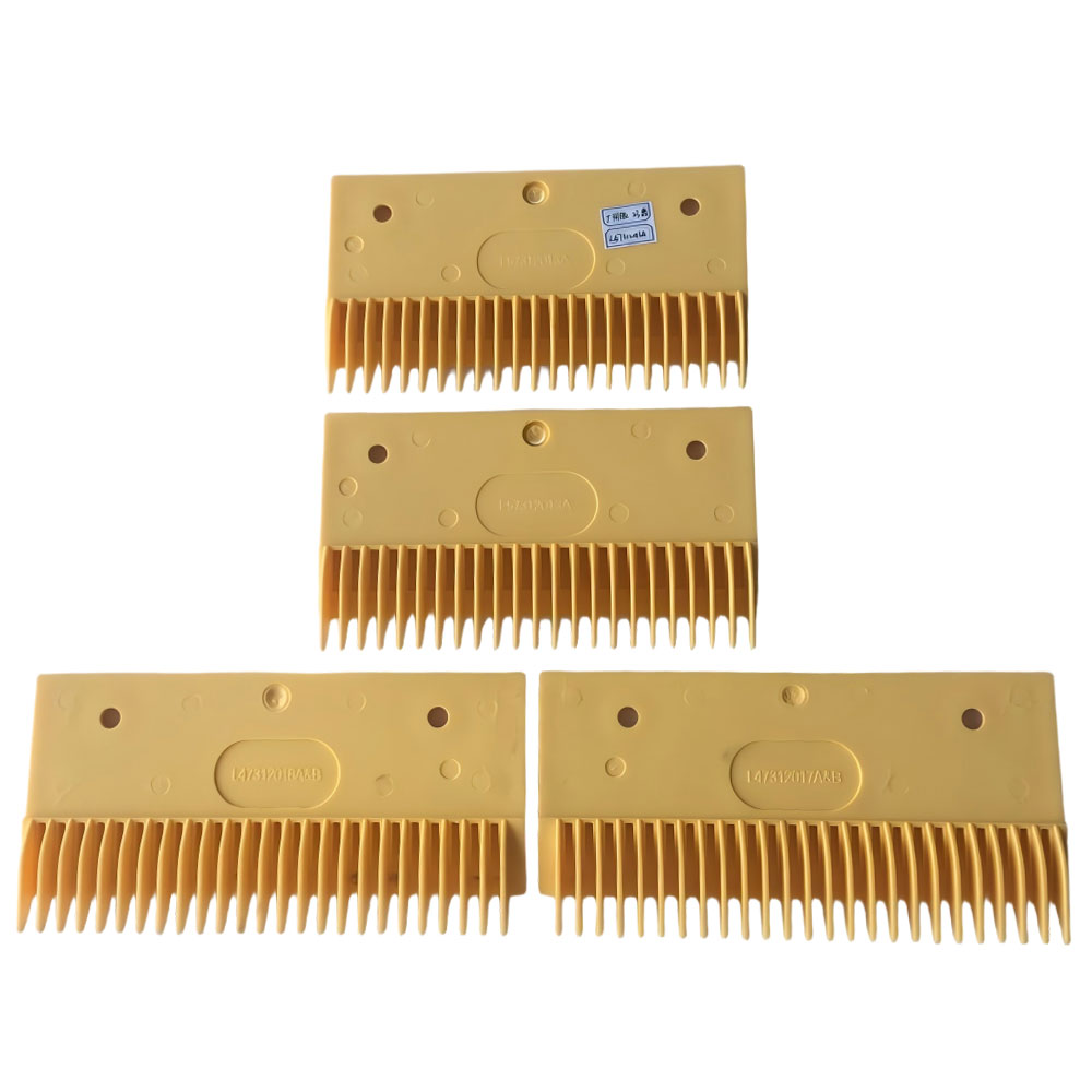 Guangzhou Hitachi Plastic Comb Plate, Escalator Spare Parts, Part No. L47312018Ab / L47312017AB / L47312013AB