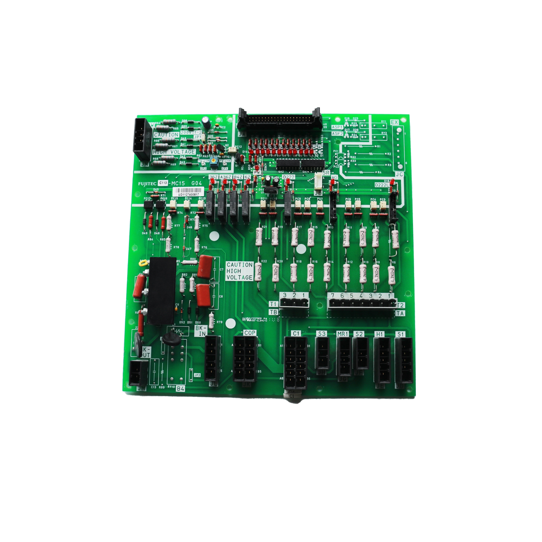 Circuit Boards CAUTION HIGH VOLTAGE