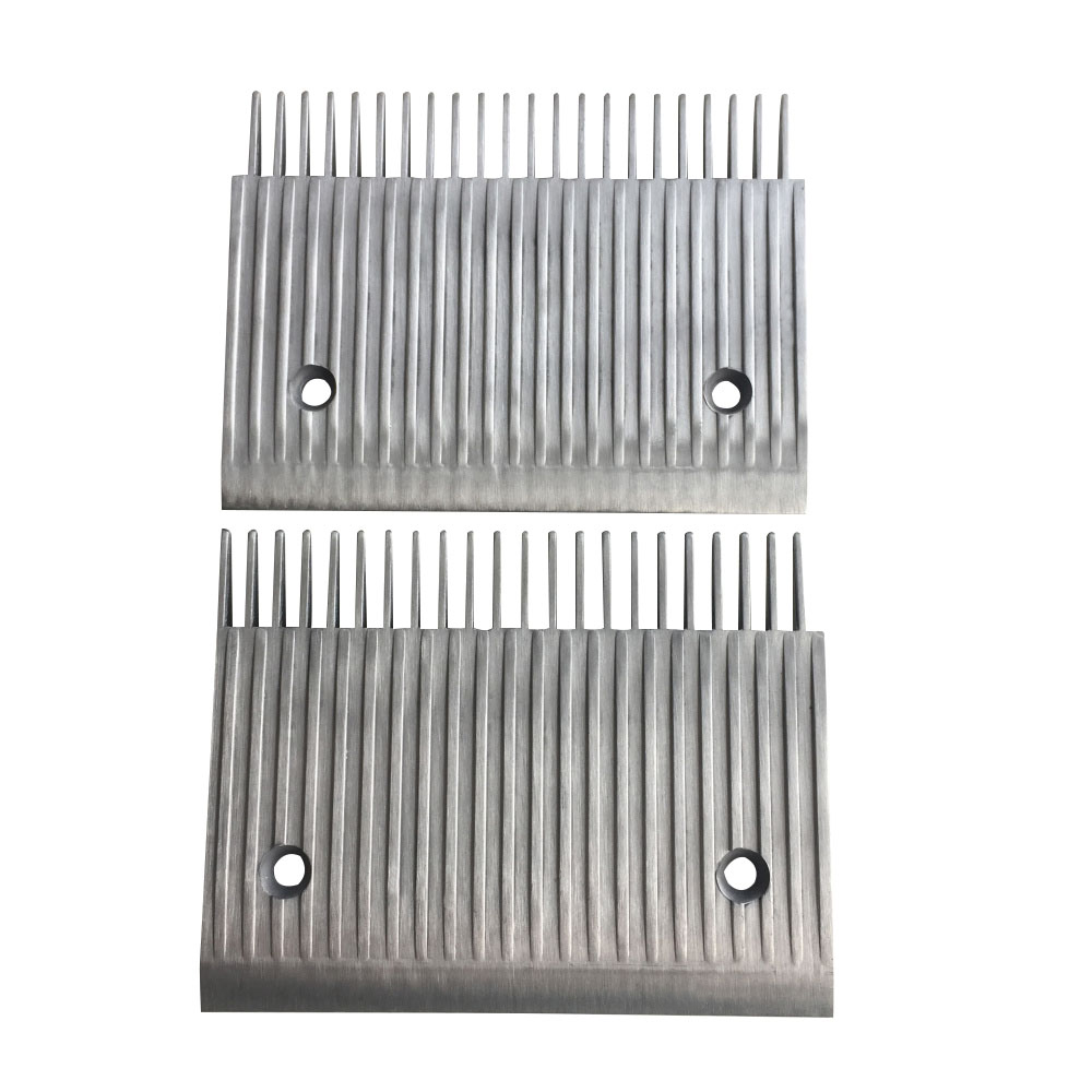 Schindler Moving Walkway Comb Plate – Model DAWA305004N, Aluminum Alloy Comb Plate, Single & Double Shoulder