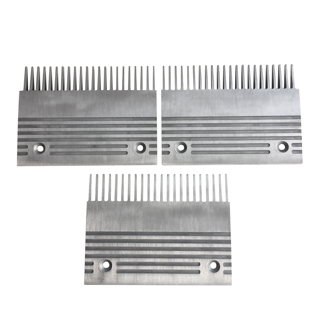 Jiangnan Aluminum Alloy Comb Plate – Manufacturer Direct Supply, 22-Tooth Escalator Comb Plate / Original Genuine Moving Walkway Comb Plate