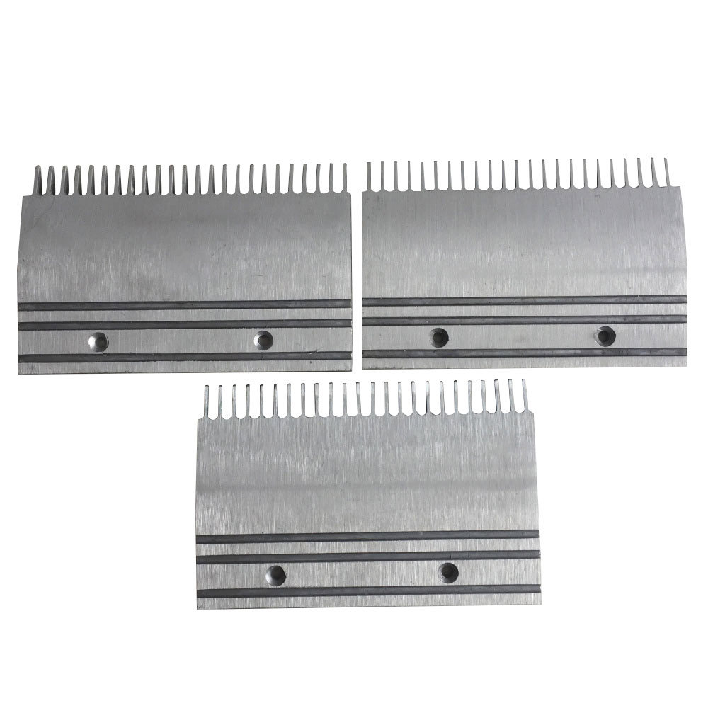 OTIS Escalator Aluminum Comb Plate, Model XAA453BJ,22 / 23 / 25 Teeth, Genuine OEM