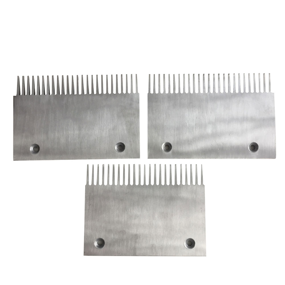 OTIS Escalator Aluminum Comb Plate, Model XAA453BJ,22 / 23 / 25 Teeth, Genuine OEM
