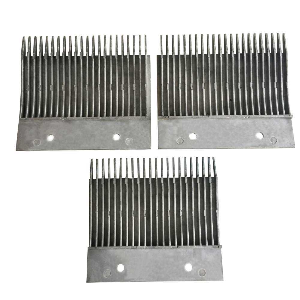 KONE Aluminum Alloy Comb Plate – Manufacturer Direct Supply, 22-Tooth Escalator Comb Plate / Original Genuine Moving Walkway Comb Plate