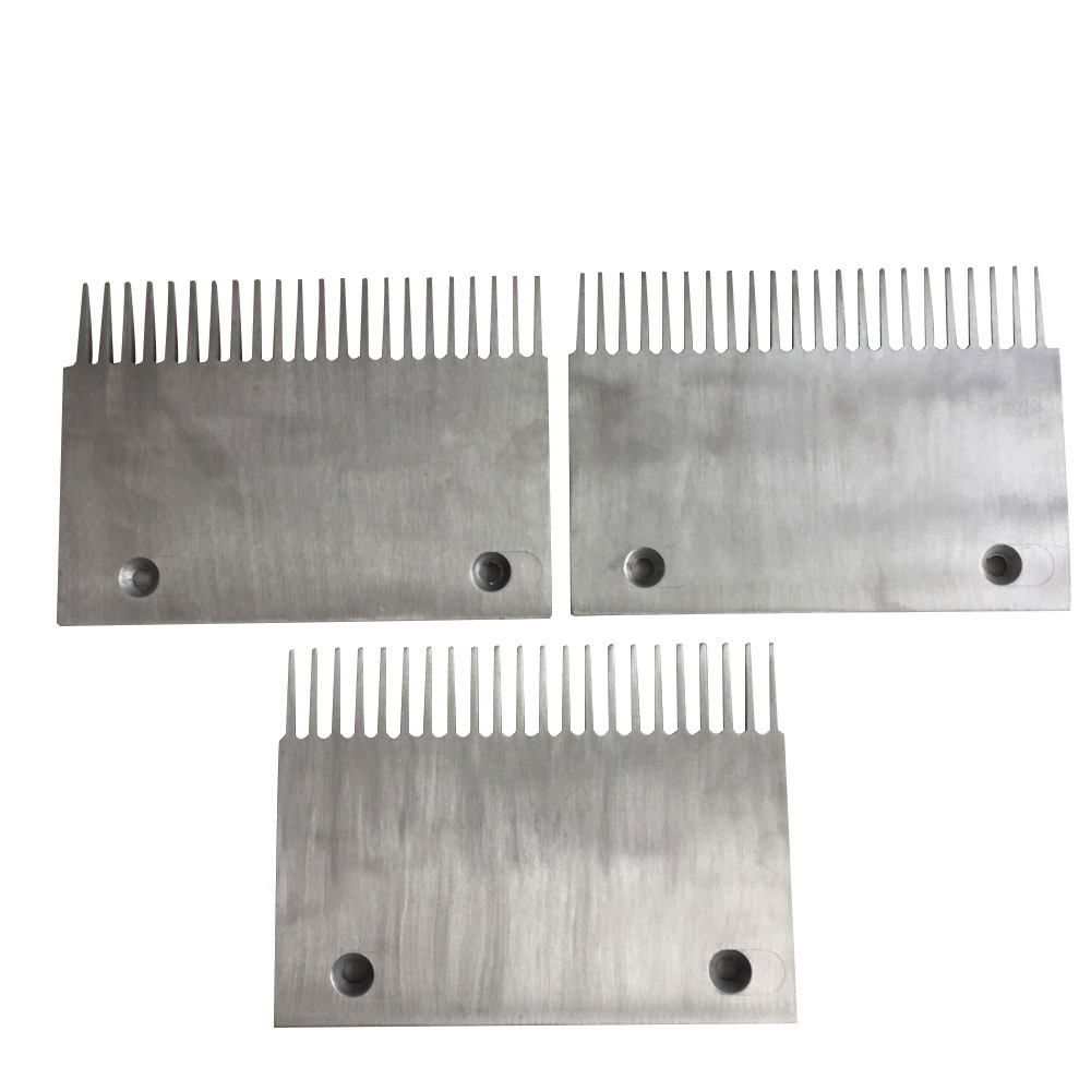 OTIS Escalator Aluminum Comb Plate, Model XAA453BJ,22 / 23 / 25 Teeth, Genuine OEM