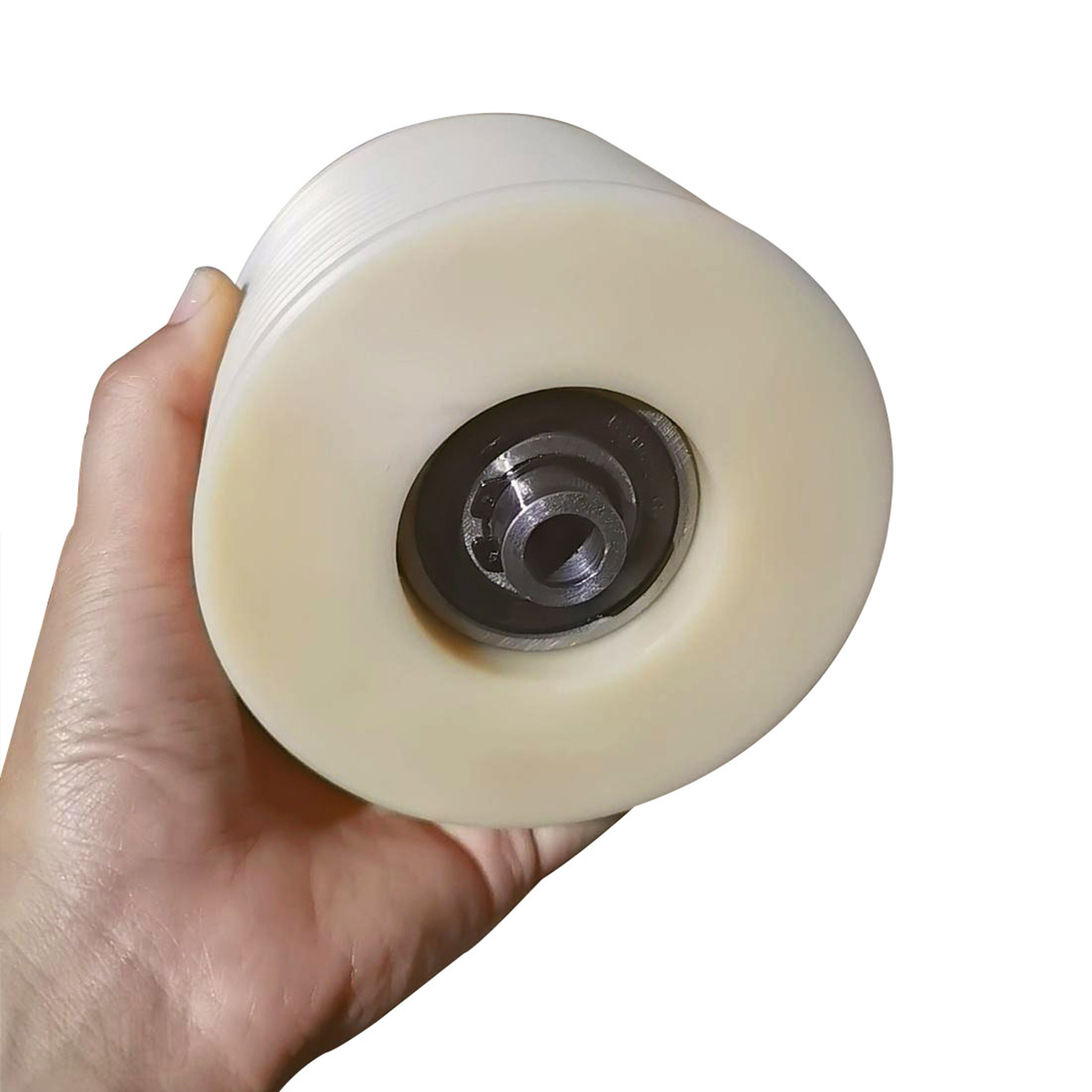 Universal Thyssen Escalator Poly-V Belt Tension Pulley 111×60 with 6304 / 6305 Bearing