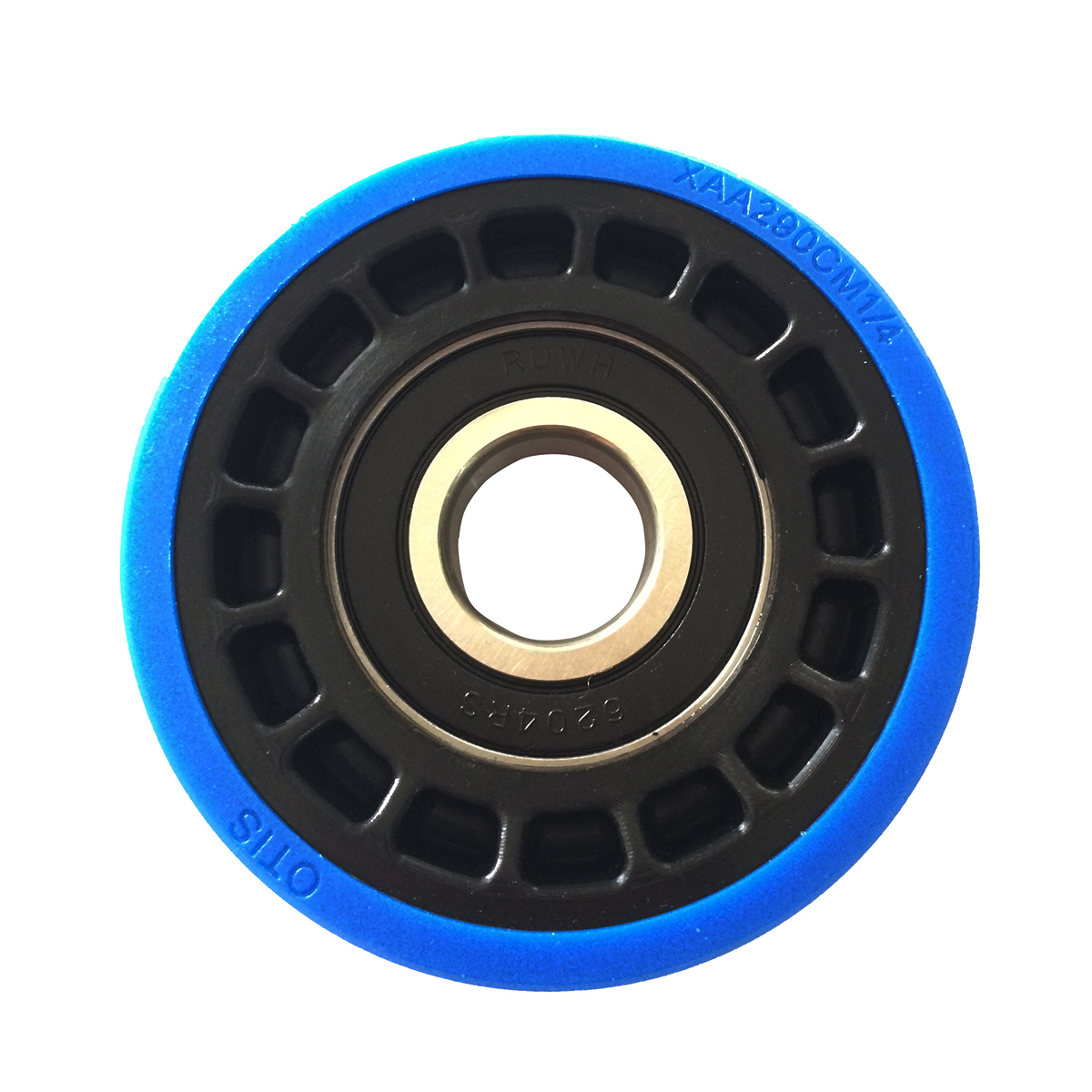 Universal OTIS Escalator Step Roller 80×25 with 6204 Bearing (Indoor/Outdoor Skeleton, Chain Wheel, Rear Roller)