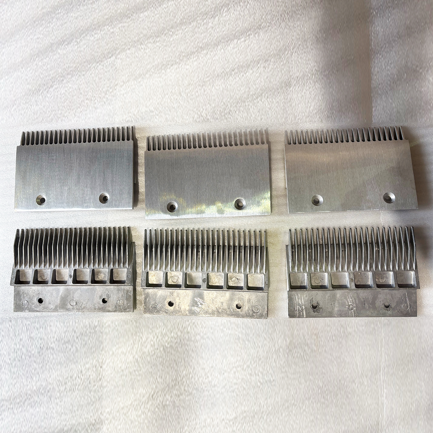 LG (Sigma) Escalator Aluminum Alloy Comb Plate  Part No.: DSA2000903 / DSA2000904 / DSA2000905  Product Description