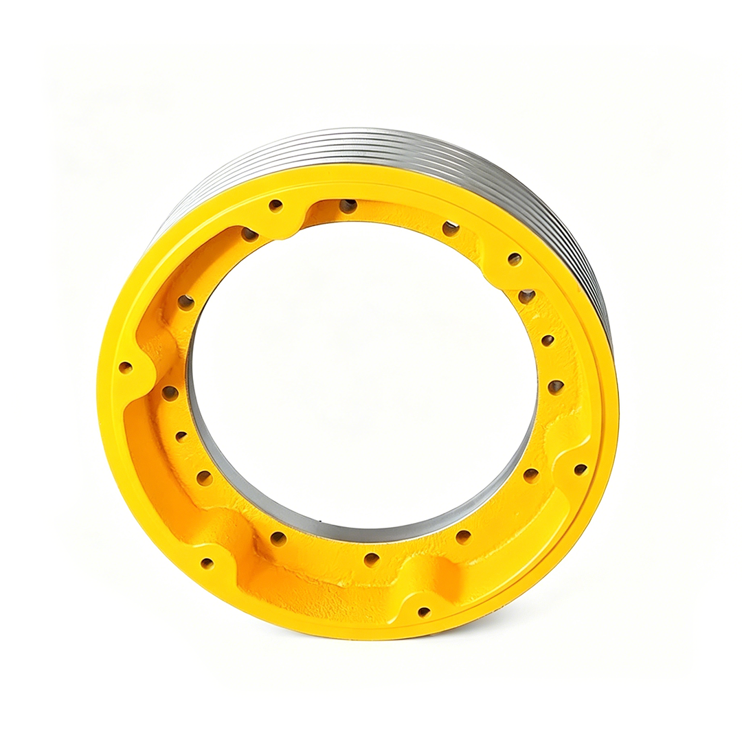 Ningbo Shenling Elevator Traction Sheave, Kuaiyi / Fuji / Sanyo Elevator Main Drive Wheel 4004/5/6/710