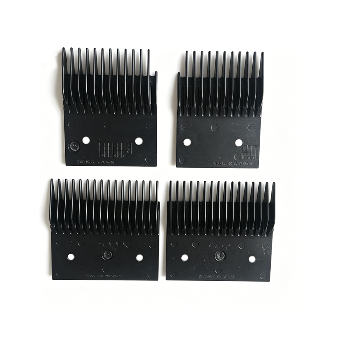 Black Plastic Escalator Comb Plate 5P5P0045 for Dongyang | Factory Direct & Customizable