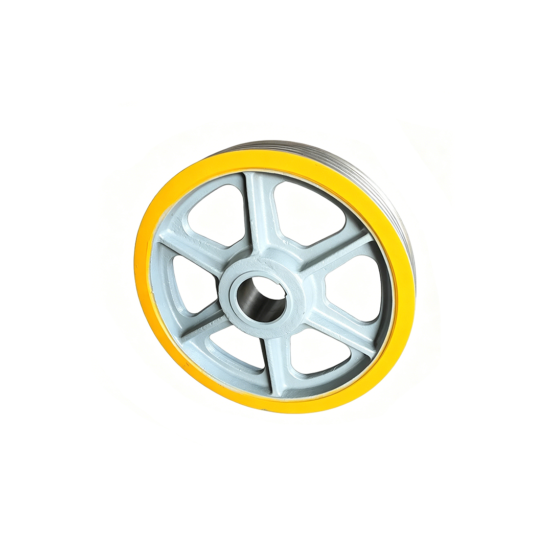 Mitsubishi SG-VFA Freight Elevator Traction Sheave, 490/560/580/620mm 3/4 Groove 12mm Rope Drive Wheel