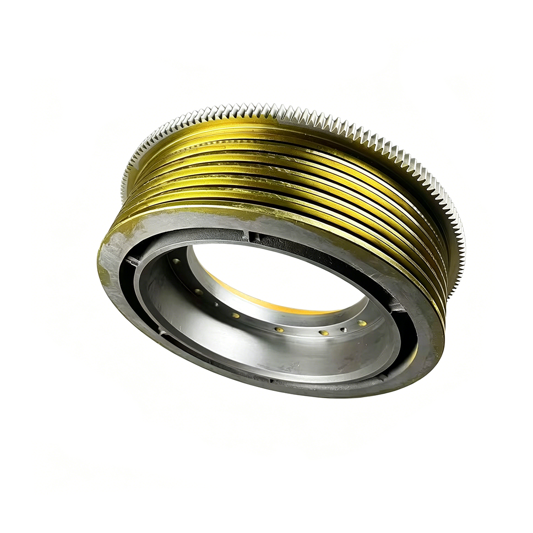 Shenyang Blt Elevator WYT Traction Sheave, 400/620mm 4-6 Groove 8/10mm Rope Drive Wheel