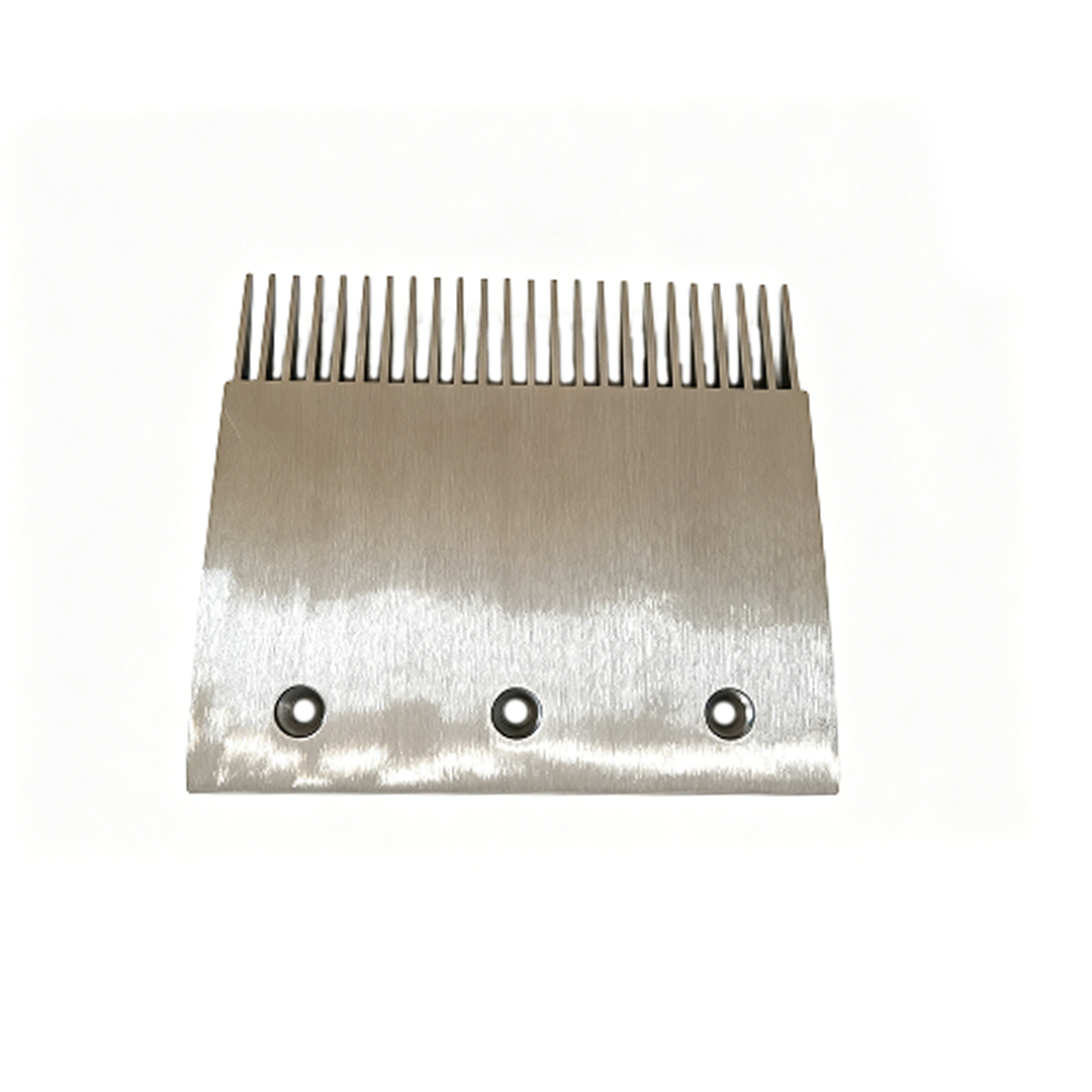 Thyssen Escalator Aluminum Comb Plate 24T 3-Hole 9011
