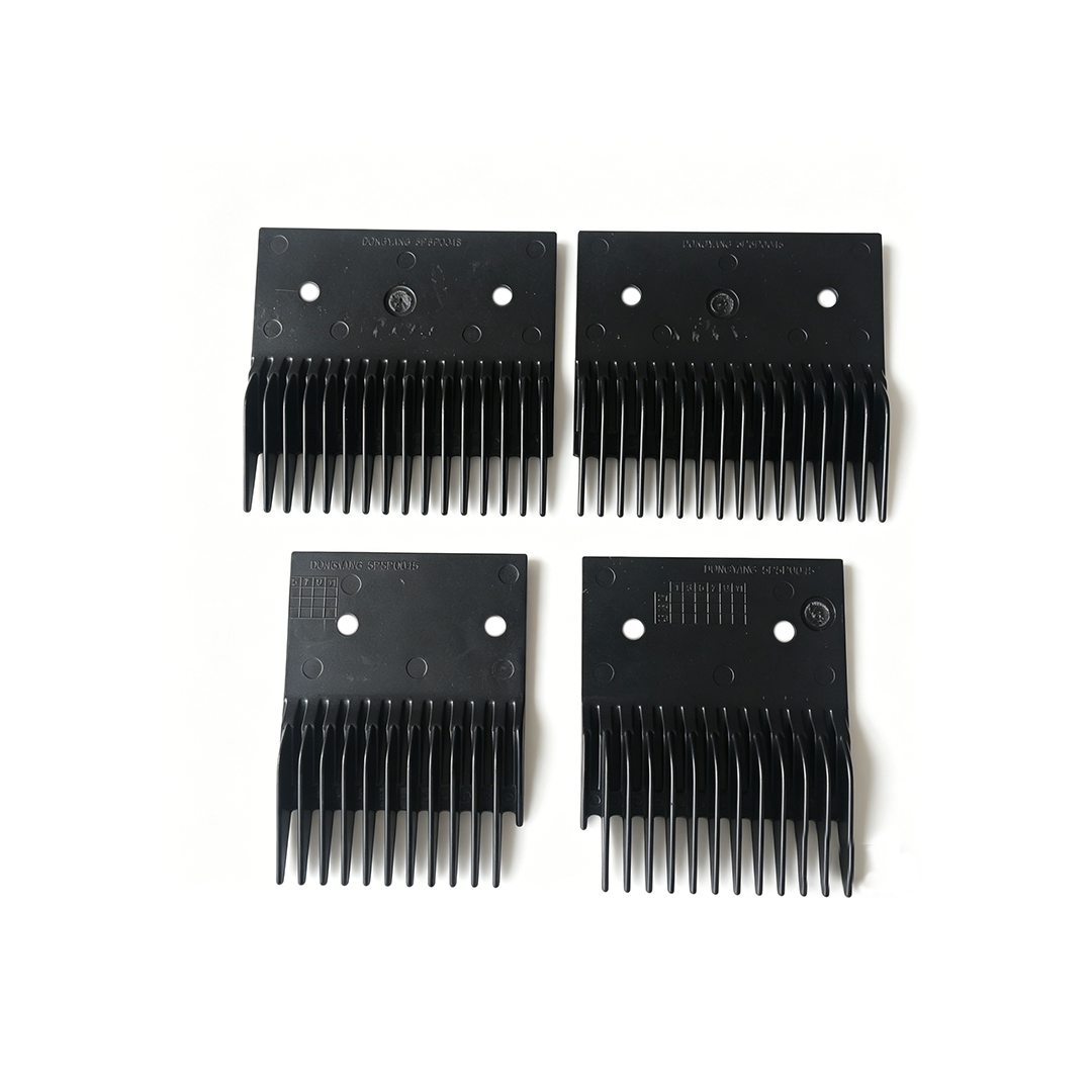 Black Plastic Escalator Comb Plate 5P5P0045 for Dongyang | Factory Direct & Customizable