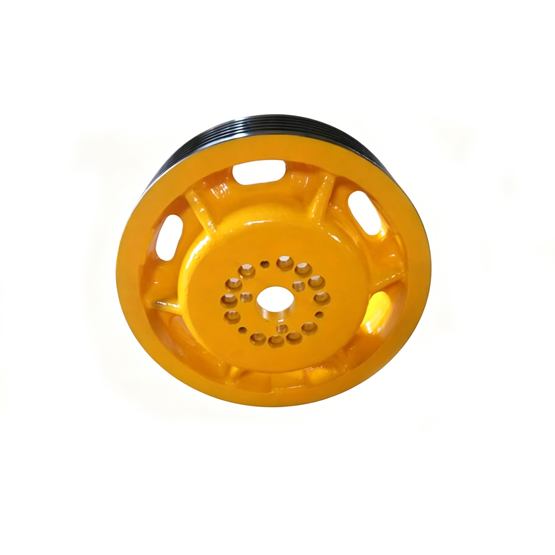 Alpha / Edunburgh Elevator Traction Sheave, 360/485/605/685/805mm Multi-Groove Main Drive Traction Wheel