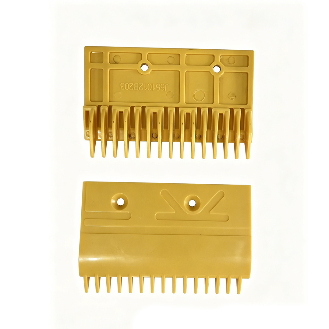 Mitsubishi K-Type Yellow Escalator Comb Plate 15/20T J651012B203 Left/Middle/Right