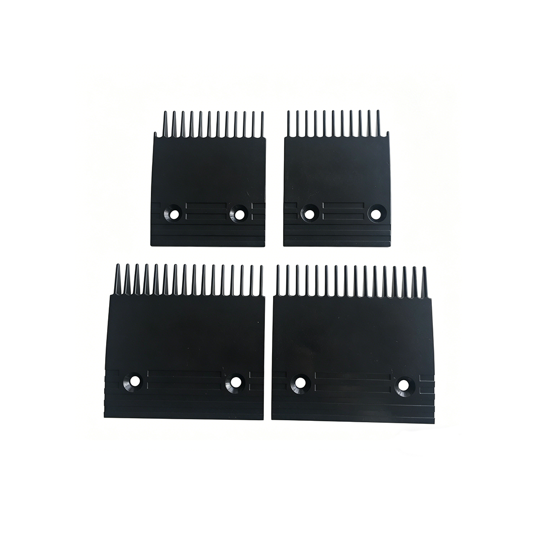 Black Plastic Escalator Comb Plate 5P5P0045 for Dongyang | Factory Direct & Customizable