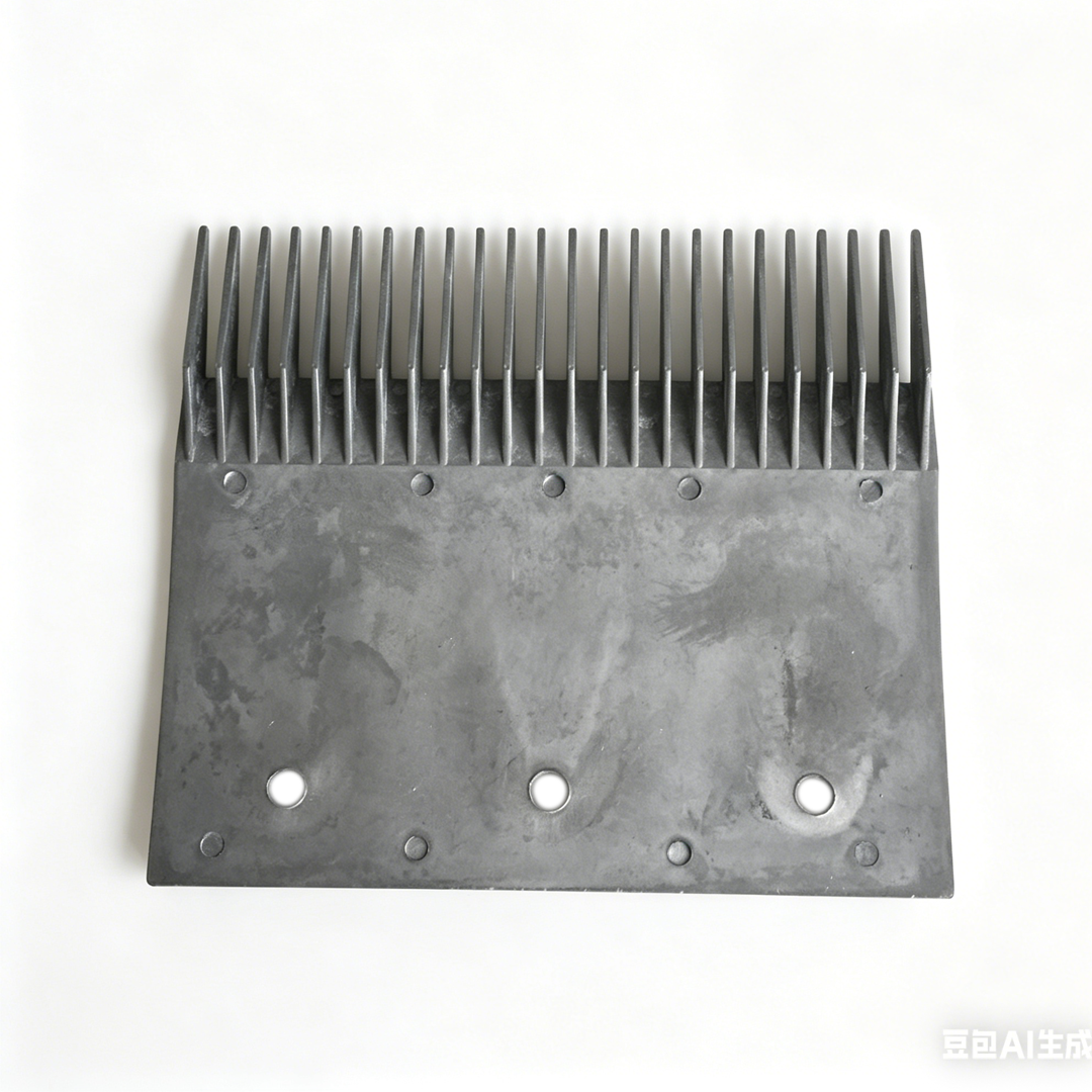 Thyssen Escalator Aluminum Comb Plate 24T 3-Hole 9011