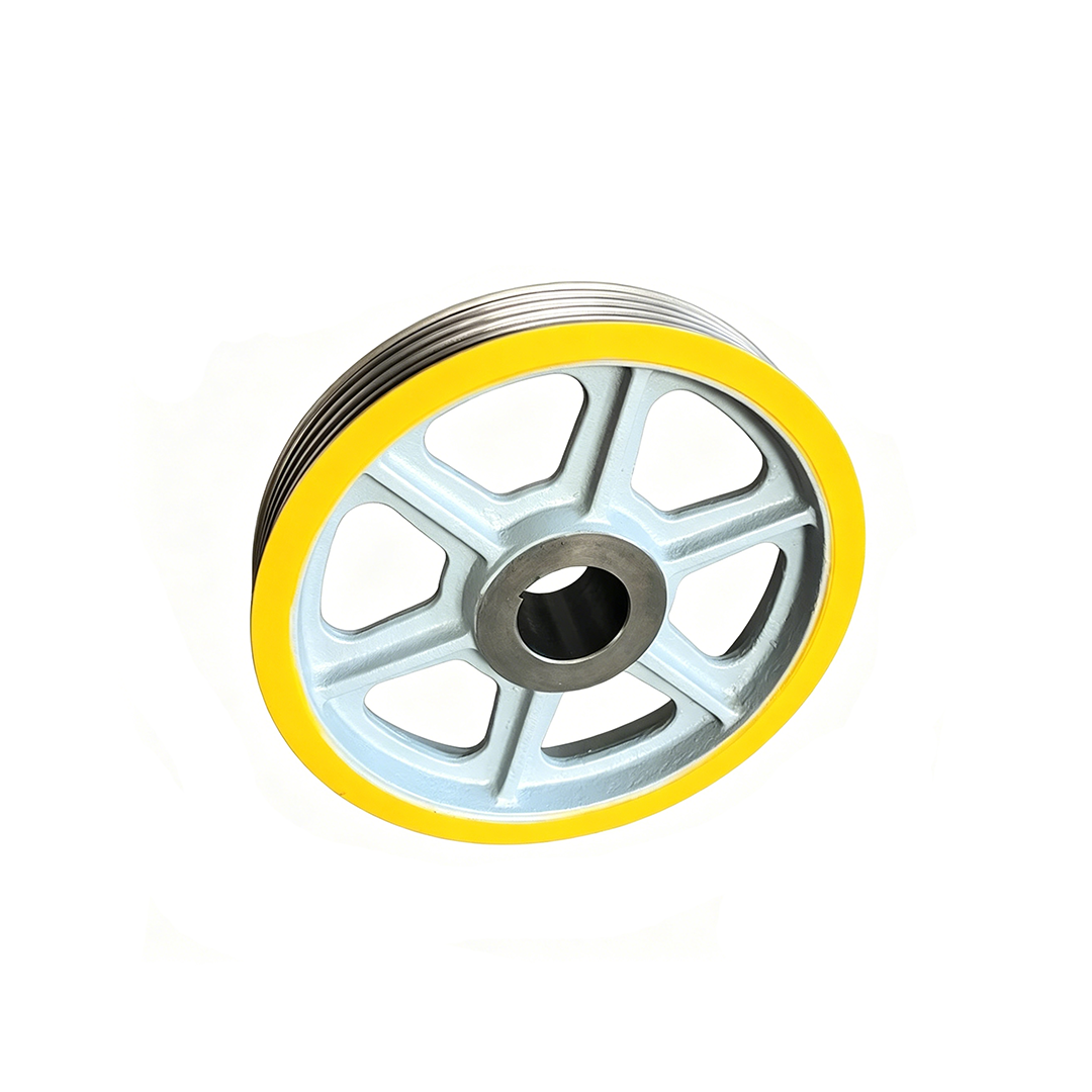 Mitsubishi SG-VFA Freight Elevator Traction Sheave, 490/560/580/620mm 3/4 Groove 12mm Rope Drive Wheel