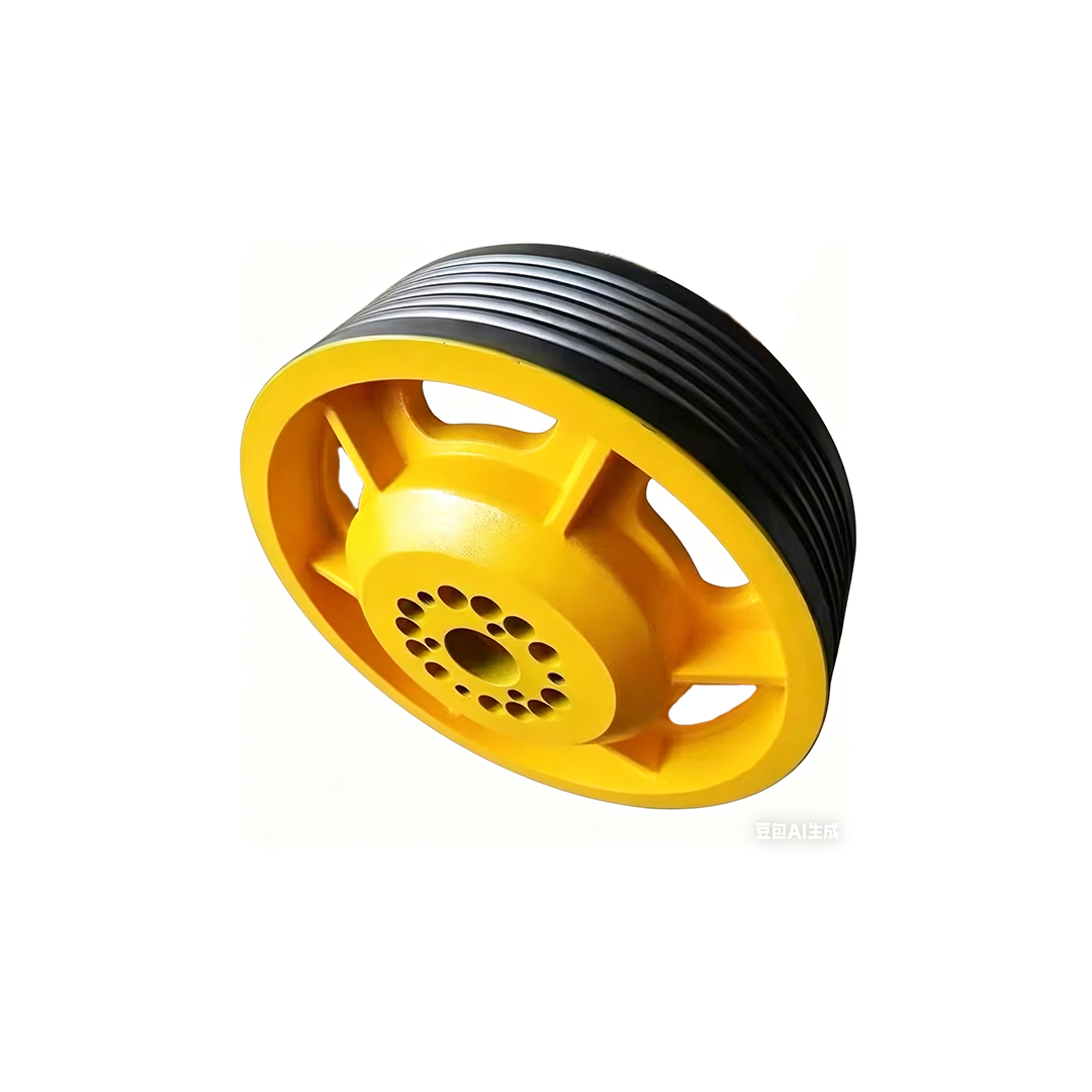Alpha / Edunburgh Elevator Traction Sheave, 360/485/605/685/805mm Multi-Groove Main Drive Traction Wheel