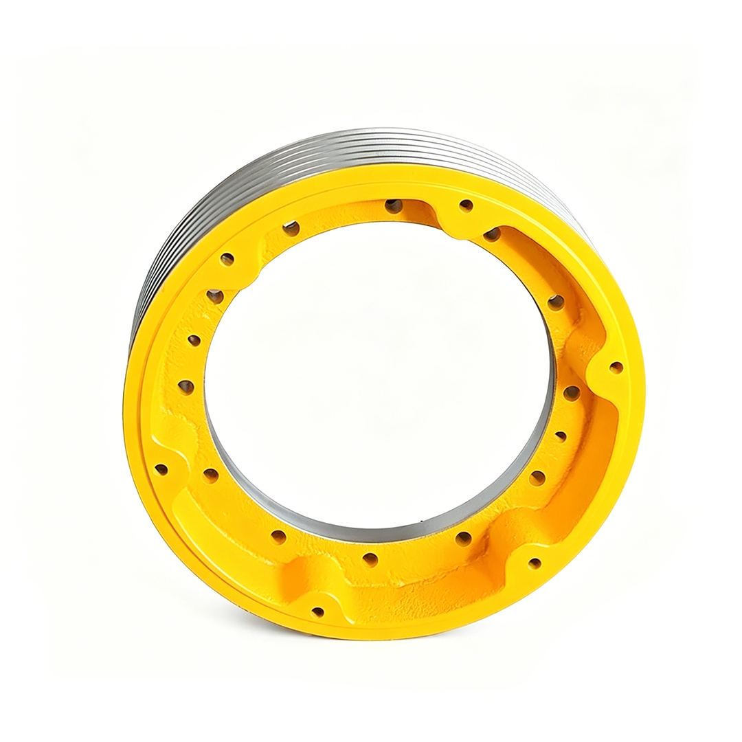 Ningbo Shenling Elevator Traction Sheave, Kuaiyi / Fuji / Sanyo Elevator Main Drive Wheel 4004/5/6/710
