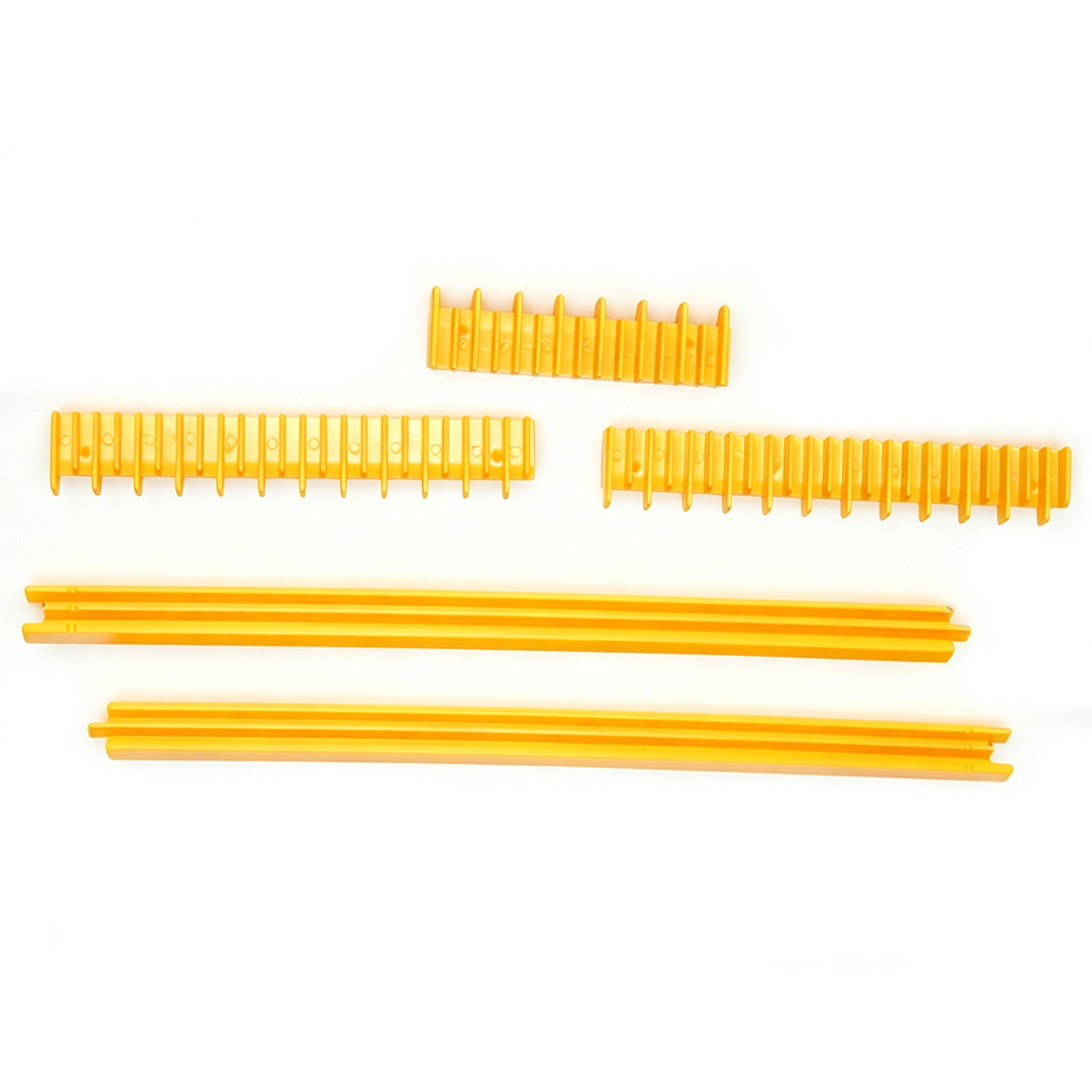 Thyssen 4EK Escalator Step Yellow Demarcation Strip | Aluminum Step Border & Tread Strip