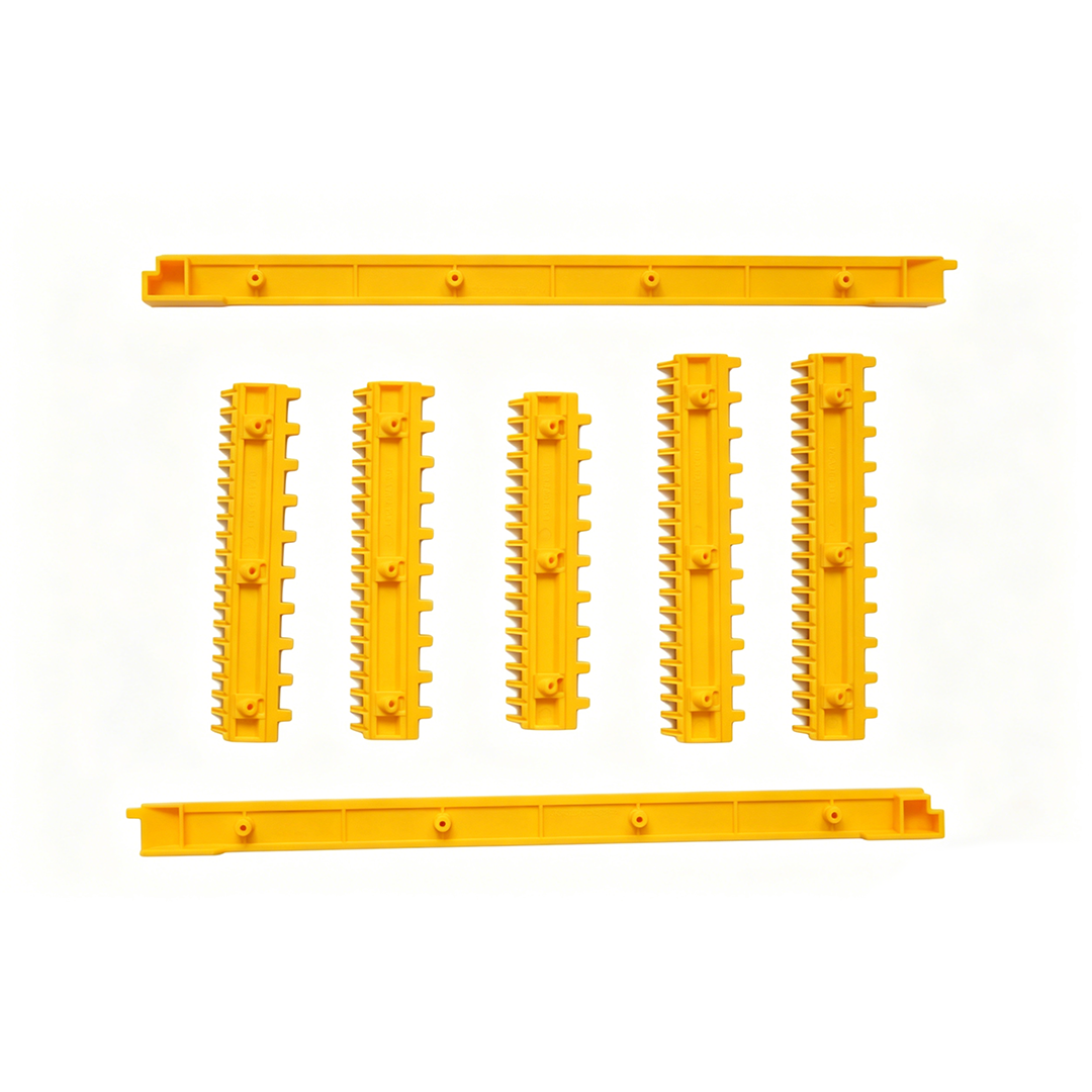Stainless Steel Escalator Step Yellow Border DSA2001530-LH/RH for LG Sigma & Dalian Sigma