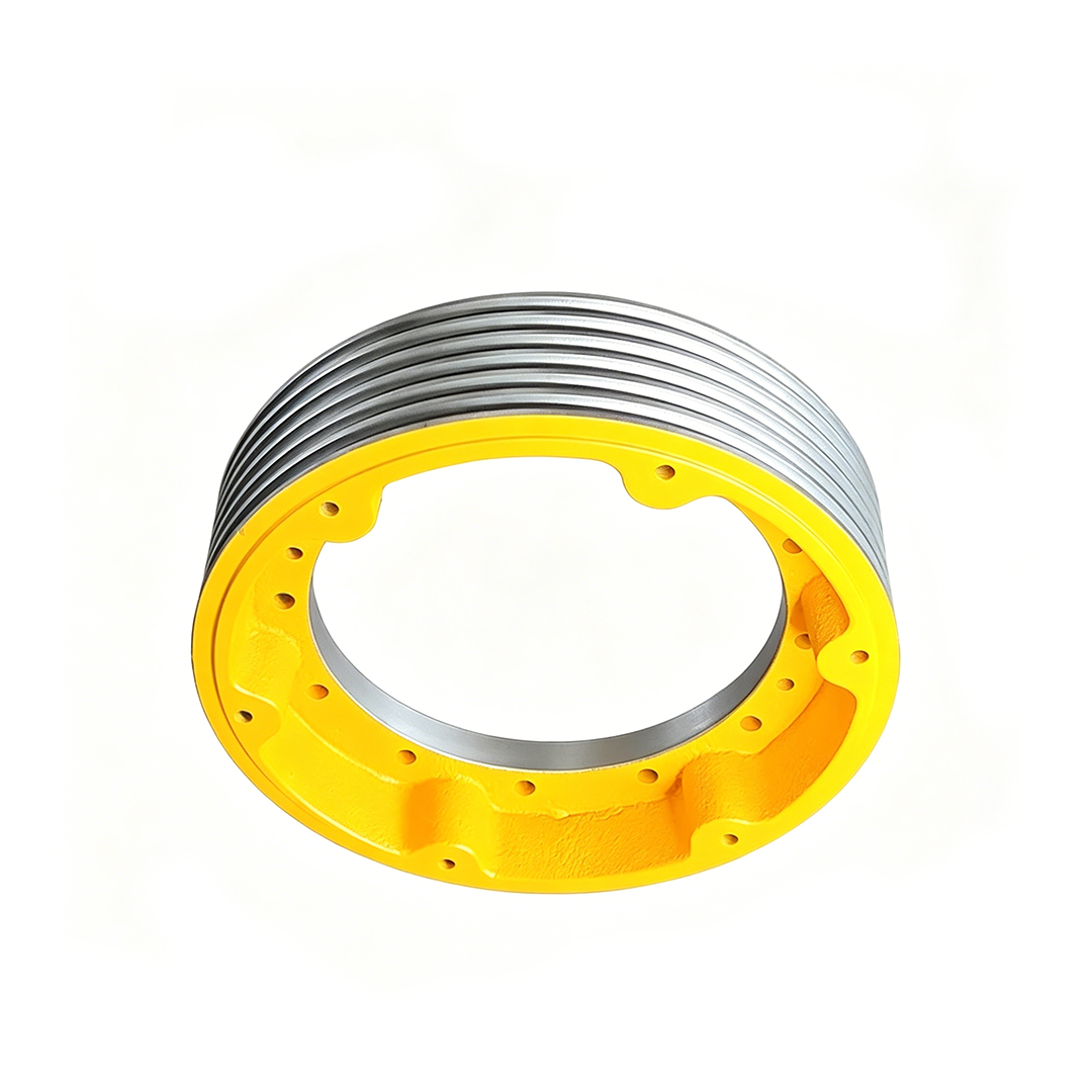 Ningbo Shenling Elevator Traction Sheave, Kuaiyi / Fuji / Sanyo Elevator Main Drive Wheel 4004/5/6/710