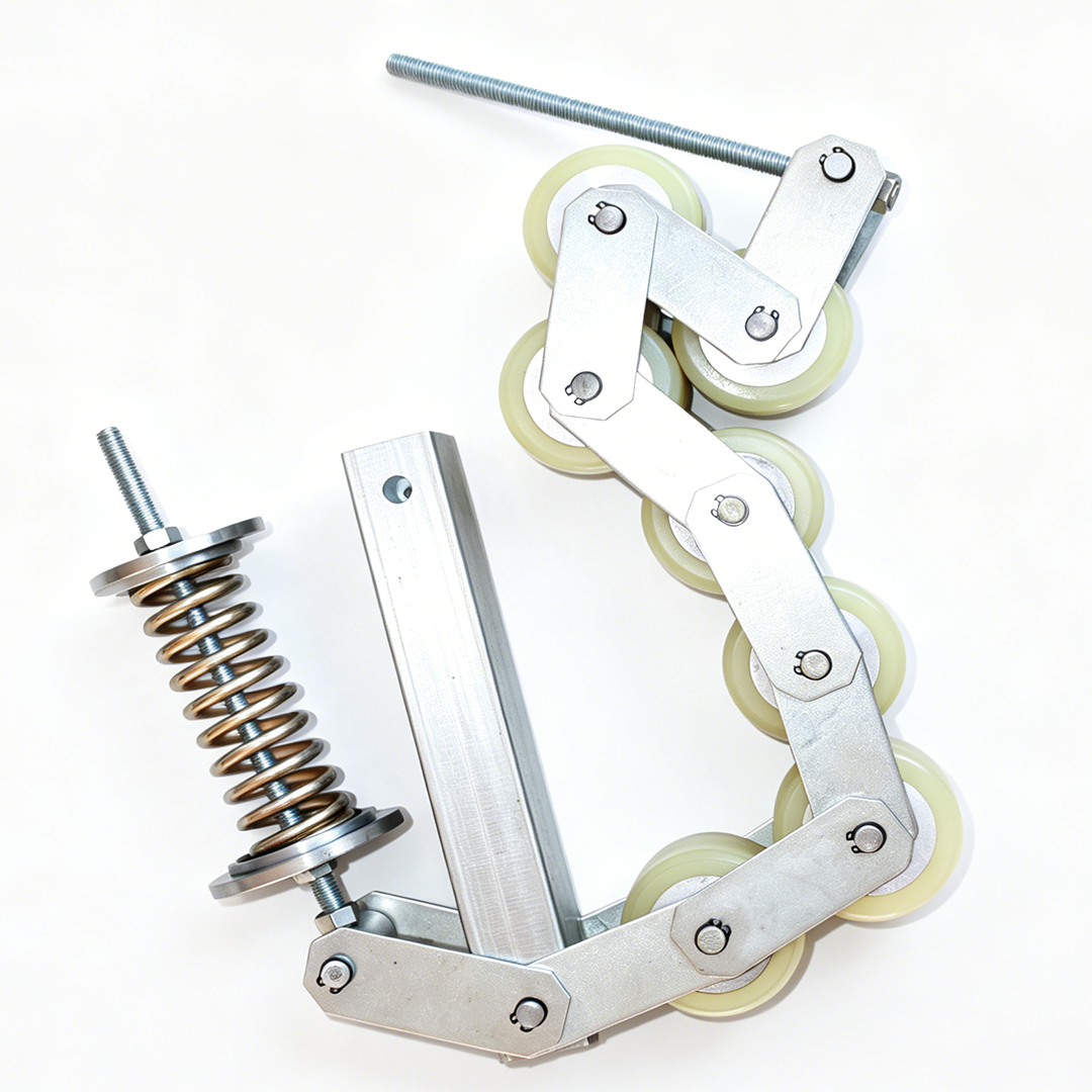 Adjustable Escalator Handrail Tension Chain, 8-Roller, 76x54x5201 OEM Replacement