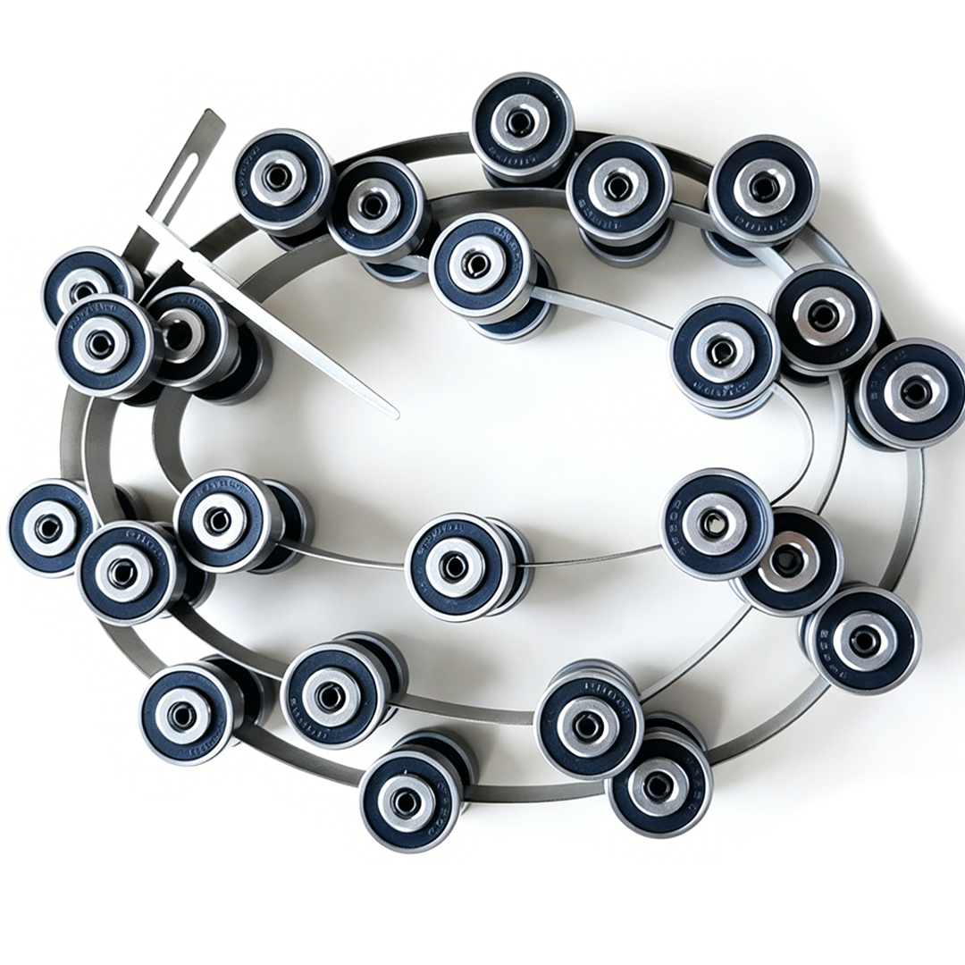 Thyssenkrupp Escalator Return Chain | 24 Nodes, 608 Bearings