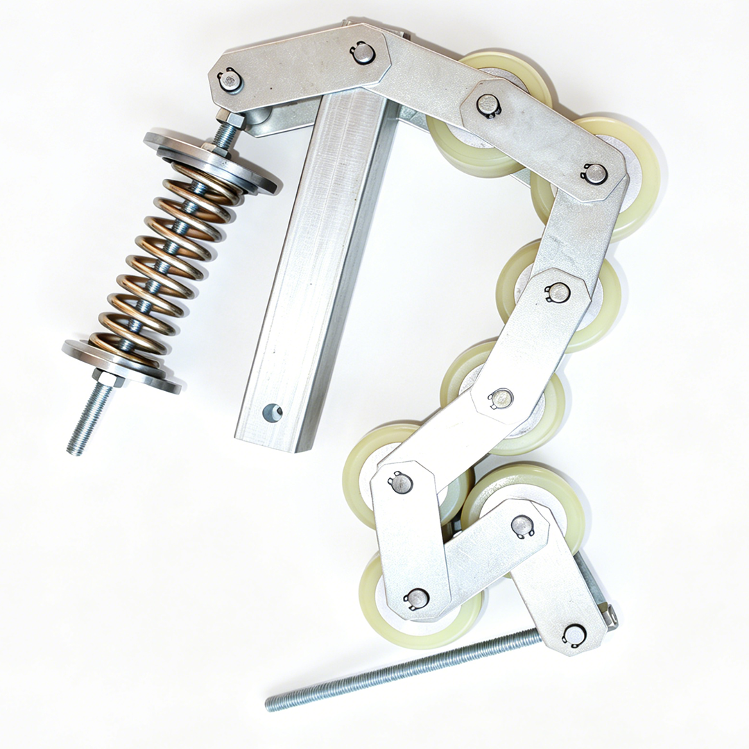 Adjustable Escalator Handrail Tension Chain, 8-Roller, 76x54x5201 OEM Replacement