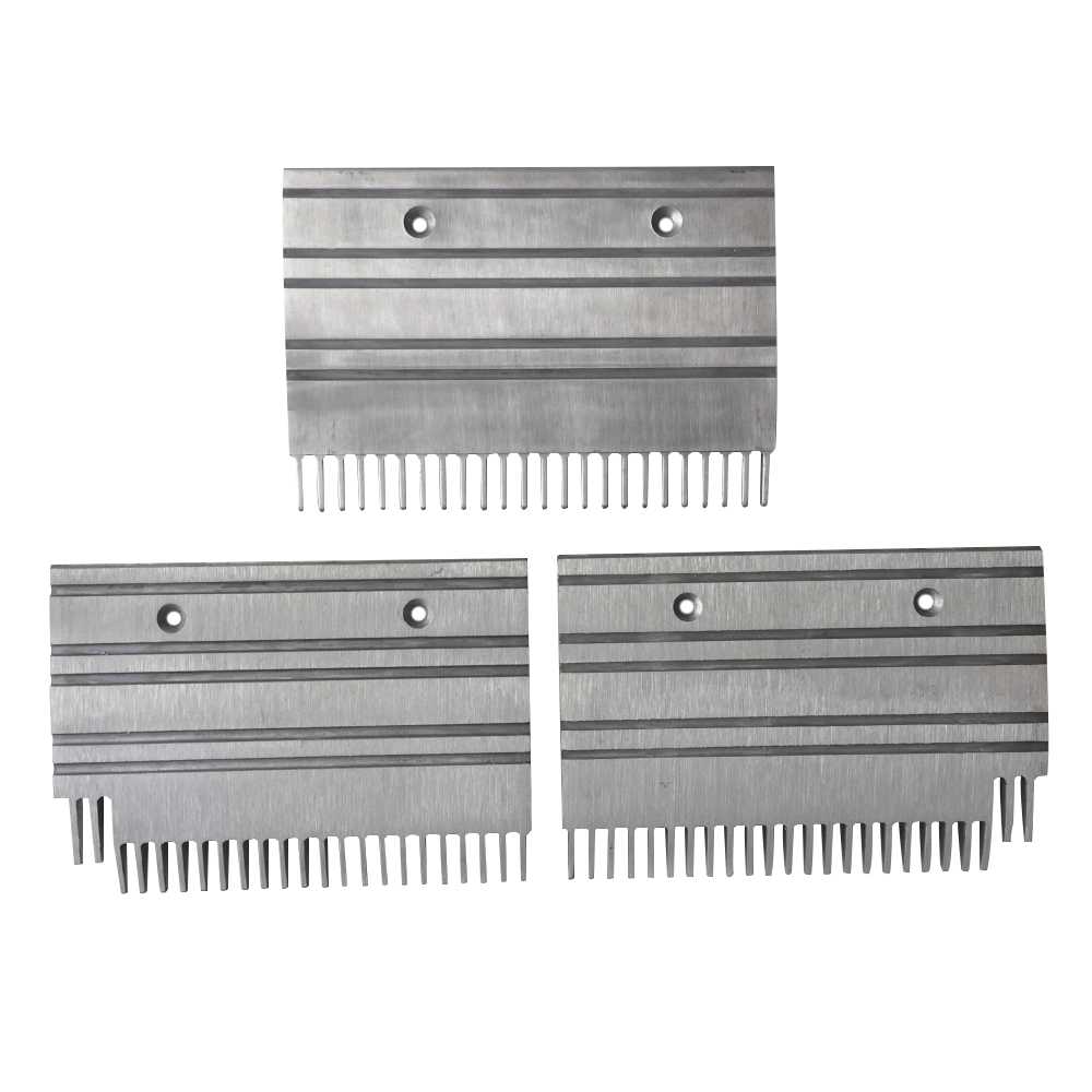 Xizi Otis Escalator Aluminum Comb Plate XAA453BM Reduced‑Tooth Replacement Part