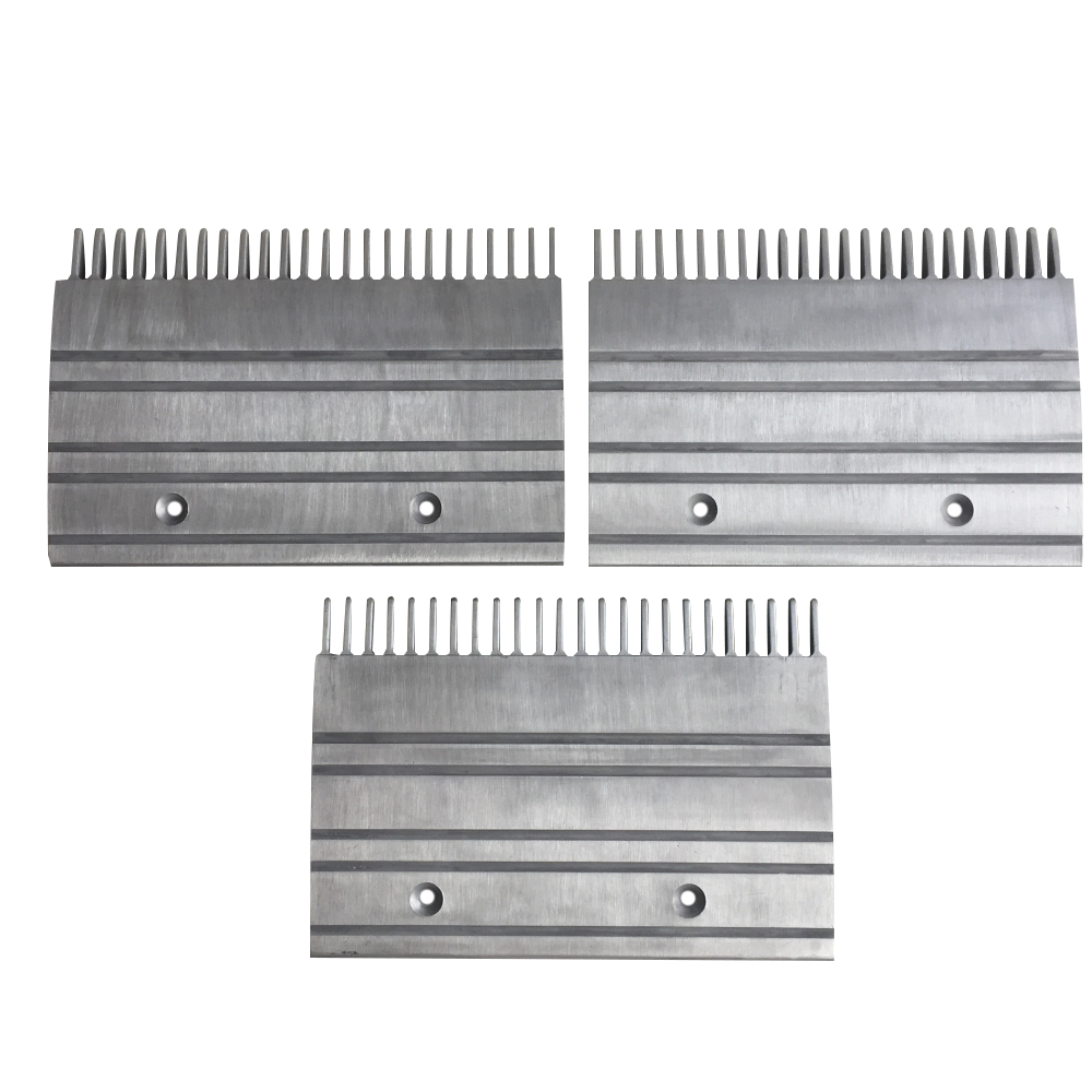 Xizi Otis Escalator Aluminum Comb Plate GAA453BM Flat‑Tooth Replacement Part