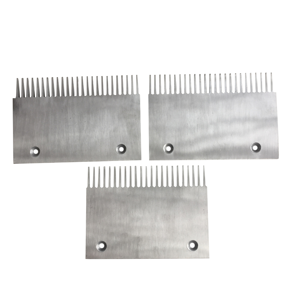 Xizi Otis Moving Walk Aluminum Comb Plate XAA453J, 23/25‑Tooth Replacement Spare Part
